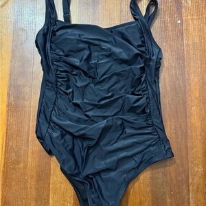 SHEIN Elegant Black Swimsuit